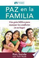 Libro Paz en la familia
