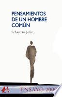 Libro Pensamientos de un hombre común