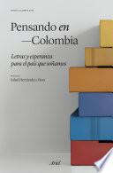 Libro Pensando en Colombia