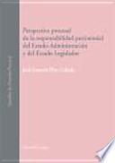 Libro Perspectiva procesal de la responsabilidad patrimonial del Estado-administración y del Estado-legislador