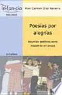 Libro Poesías Por Alegrías