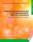 Libro Políticas macroprudencial y microprudencial
