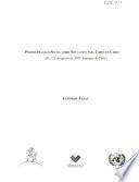 Libro Primer diálogo social sobre educación para todos en Chile