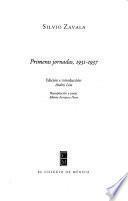 Libro Primeras jornadas, 1931-1937