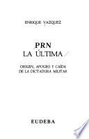 Libro PRN, la última