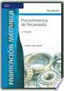 Libro Procedimientos de mecanizado
