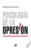 Libro Psicología de la Opresión