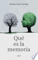 Libro Qué es la memoria