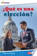 Libro ¿Qué es una elección? ebook