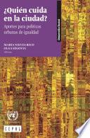 Libro ¿Quién cuida en la ciudad?