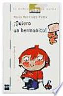 Libro ¡Quiero un hermanito!