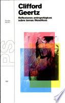 Libro Reflexiones antropológicas sobre temas filosóficos