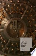 Libro Reglamento del Registro Mercantil Español