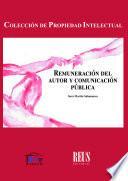 Libro Remuneración del autor y comunicación pública