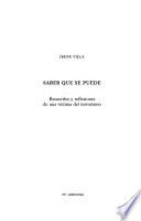 Libro Saber que se puede