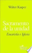 Libro Sacramento de la unidad