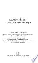 Libro Salario mínimo y mercado de trabajo