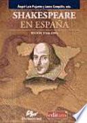 Libro Shakespeare en España