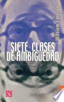 Libro Siete clases de ambigüedad