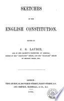 Sketches of the english constitution