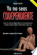 Libro Spanish Codependent No More