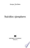 Libro Suicidios ejemplares