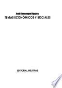 Libro Temas económicos y sociales