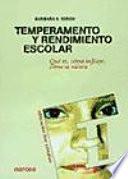 Libro Temperamento y rendimiento escolar