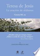 Libro Teresa de Jesús. La oración de alabanza