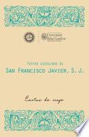 Libro Textos escogidos de San Francisco Javier, S. J