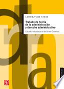 Libro Tratado de teoría de la administración y derecho administrativo