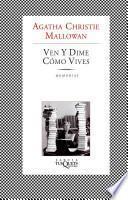 Libro Ven y dime cómo vives