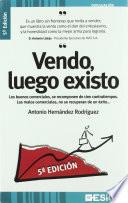 Libro Vendo, luego existo