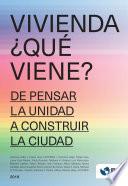 Libro Vivienda ¿Qué viene?
