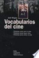 Libro Vocabularios del cine
