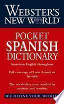 Libro Webster's New World Pocket Spanish Dictionary